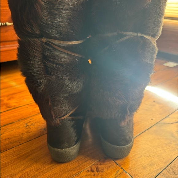 Oscar Women's Black Winter Boots - Picture 3 of 5